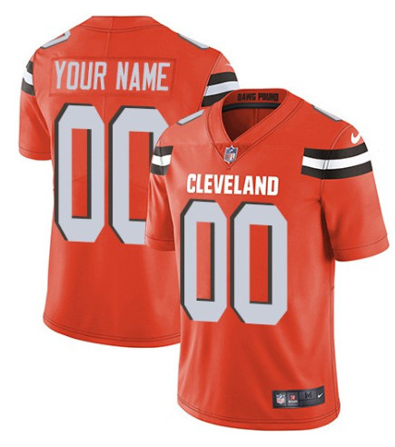 Custom Cleveland Browns Vapor Untouchable Limited Jersey